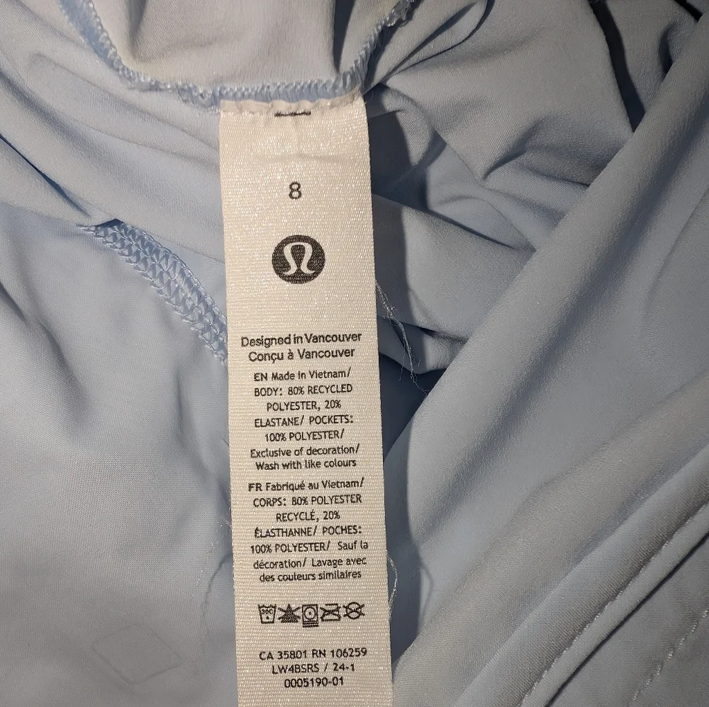 Lululemon Mist Over Windbreaker Light Blue - Picture 8 of 12